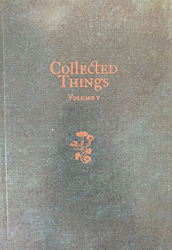 Collected Things, Volume V book cover