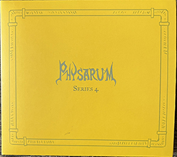 Physarum, Series 4 compact disc front cover